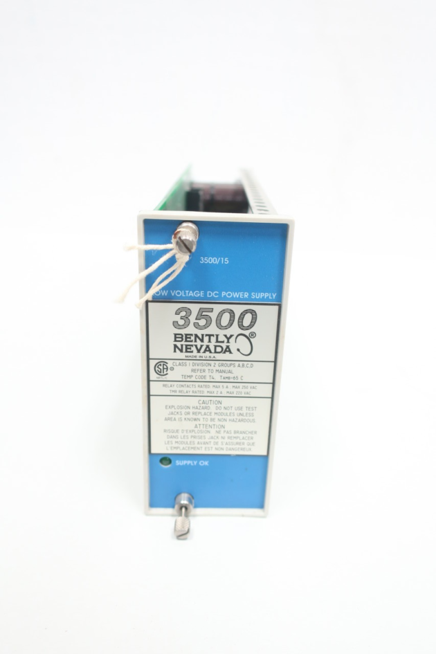 BENTLY 3500/72-01-00140734-08 Vibration Monitoring Module, Compact Design, Modular Systems